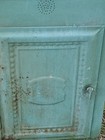 Antique Galvanized Metal Pie Safe Cabinet With Shelves Vintage Kitchen Primitive
