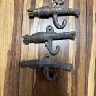 Lot Of Six  6  Soule Maple Taps  Sap Maple Syrup With Bucket Hooks