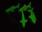 Vintage Shark Bites 2 5   Gitd Premium Prize Figure Lot  4  Glow Fruit Snacks