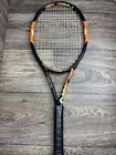 Wilson Burn Team 100 Tennis Racquet 16x20 Pattern 4 1 4 Grip Smart Tennis Sensor