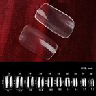 500pcs Short Medium Square Wide Size Full Cover False Nail Tips Manicure Diy