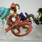 Dragon Figures Lot Figurines Dragons Set Mystical Safari Ltd