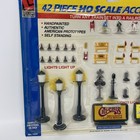 Nos Life Like Trains Ho Scale 42 Piece Accessory Set No  1220  Hand Painted Read
