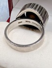 Vintage   Denmark   Modernist  Hans Hansen   Sterling   Tiger Eye   Ring