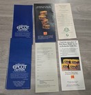 Vintage Epcot Walt Disney World Brochures Lot