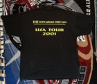 Vintage Uriah Heep Shirt Tour 2001 Xl Rock Band Promo Jerzees Black