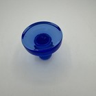 Blue Glass Bottle Stopper Decanter Top 2  H 1  Bottom 3 75 Stopper Diameter