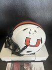 Cam Ward Signed Autographed Miami Hurricanes Mini Helmet Football Titans Jsa Coa