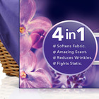 Downy Infusions Mega Dryer Sheets  Laundry Fabric Softener  Calm  Lavender  Usa