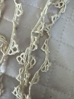 Cream  Handmade Tatted Trim  54    Length  French Ecru  Piece Of Tatting  Hemming