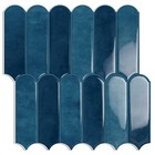 Backsplash Tile Peel And Stick 12 x12  For Kitchen Bathroom Self Adhesive Blue