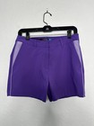 J  Lindeberg Women s Gwen Golf Shorts Size 27  Us 4 Purple Water Repellent