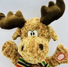 Dan Dee Sitting Animated Singing Dancing Reindeer Christmas Plush Animal Working