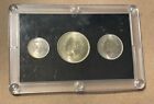 Egypt - 3 Piece 1970 Nasser Silver Set - Scarce