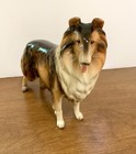 Vintage Collie Dog Shafford 161 Japan Porcelain  Lassie 10  X 7    Mid Century  