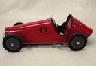 Custom Handbuilt Vintage Race Car Style Metal Tether Car 15  Long K b 40 Motor
