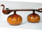Vichitra Veena Gola Been With Fiberglass Case Gsm035 Gtc