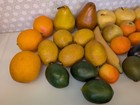 Mixed Lot 34 Realistic Artificial Faux Fruit Home Decor Child Play Kitchen