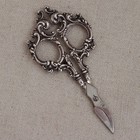 Sterling Silver Grape Shears Frank Whiting Vintage Ornate Vine Scissors Serving