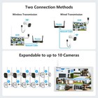 Wireless Cctv Security Camera System Outdoor Home Wifi 1tb Monitor Night Vision