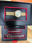  top Mint  Timex Ug0118 20th Century Collection Gold Quartz Men s Watch Japan
