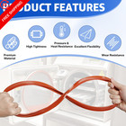 M11 Door Gasket Kit For Midmark   M11d Ultraclave Steam Sterilizers -   