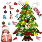 Montessori Felt Christmas Tree  3ft Diy Felt Christmas Tree Set With 32 Ornament