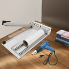 Shrink Film Wrap Machine 24  Wrap Sealer W heat Gun 380mm Plastic Film For Pp Pe