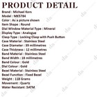 Michael Kors Mk5784 39mm Parker Gold-tone Stainless Steel Women s Watch