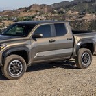 Matte Black Letter Tacoma Side Door Emblem Badge Decoration For 2016-2023 Tacoma