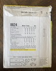 Mccall   s Vintage 1967 Sewing Pattern 60 s Misses    Dress Yoke 8824 Size 14 34