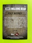 2017 Topps The Walking Dead Season 6 Characters Rust  c-1 Rick Grimes 58 99
