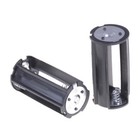 2pcs 3 X Aa Battery Plastic Holder Box Case  For Flashlight Torch