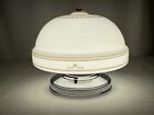 Antique Vtg Arts   Crafts Deco Milk Glass Schoolhouse Semi Flush Ceiling Light