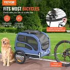 Pet Cart Bicycle Carrier Dog Bike Trailer Easy Folding Frame With Wheels