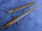 Original Vintage Ww2 Italian M1891 Carcano Rifle Bayonet And Scabbard Dated 1942