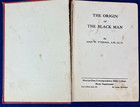 1927 Origin Of Black Man Theology Book 1st Ed John Tyndall African American