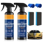 2pcs Advanced Quick Effect Coating Agent advanced Car Quick-acting Coating 