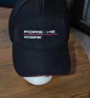 Porsche Motorsport Black Hat Snapback Lightweight Mesh Back Adjustable Cap