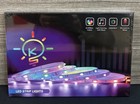 100ft Led Strip Lights Rgb Music Sync Color Changing 100ft  Multicolor Leeleberd