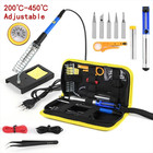 60w Electric Soldering Iron Welding Gun Tool Kit Solder Wire Desoldering Pump