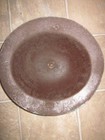 Vintage Wwi British Army Brodie Steel Helmet Relic Condition    
