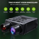 Hd Night Vision Binoculars Portable Telescope Zoom Optics Hunting Outdoor Hiking