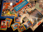 Baseball Mlb Lot Books  245 Trading Cards  Etc   1980s-early 2000s Vintage