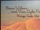 Brian Wilson And Van Dyke Parks Orange Crate Art 18x24 Record Store Promo Poster