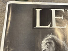 Vintage Led Zeppelin Rock And Roll Damaged Goods Band Poster