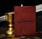 Vintage Handmade Royal Leather Journal Diary Notebook Sketchbook Writing Book