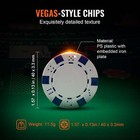 300-piece Poker Chip Set With Aluminum Case Cards 11 5 Gram Casino Chips