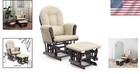 Multi-award-winning Solid Wood Glider   Ottoman - Smooth Gliding Comfort