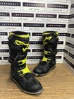 Alpinestars Tech 1 Motocross Mx Black Boots Off Road Size Uk 9 - Us 10 - Eu 44 5